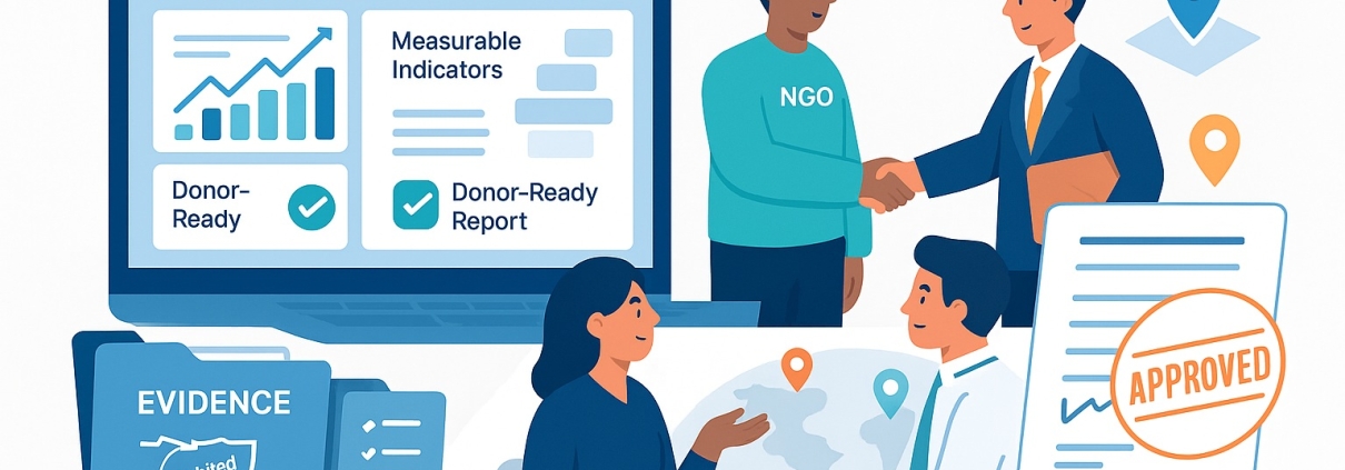 كيف يساعد MEAL System على زيادة فرص التمويل وإقناع المانحين (بدراسة حالة)